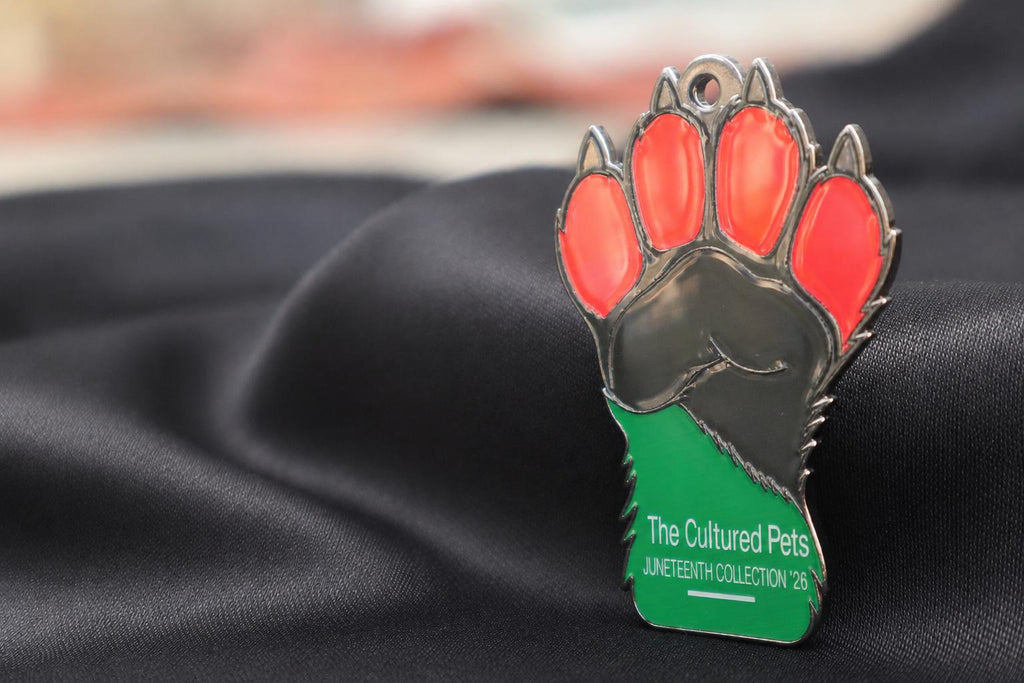 The Cultured Pets — Pan-African Paw Fist Collar Charm